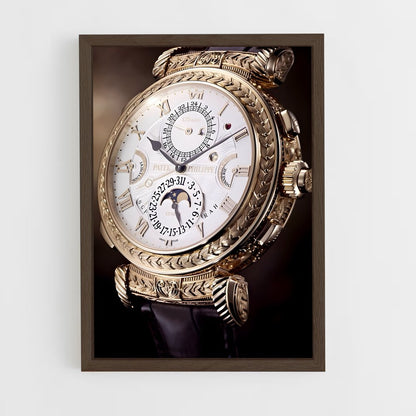 ap-patek philippe-7 cadre Bois foncé
