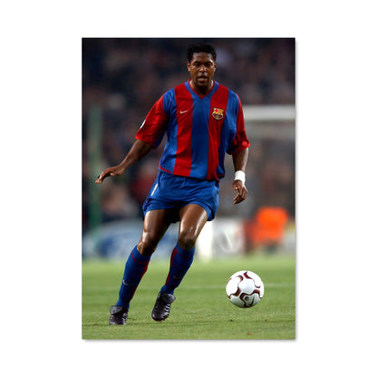Poster Kluivert en Action