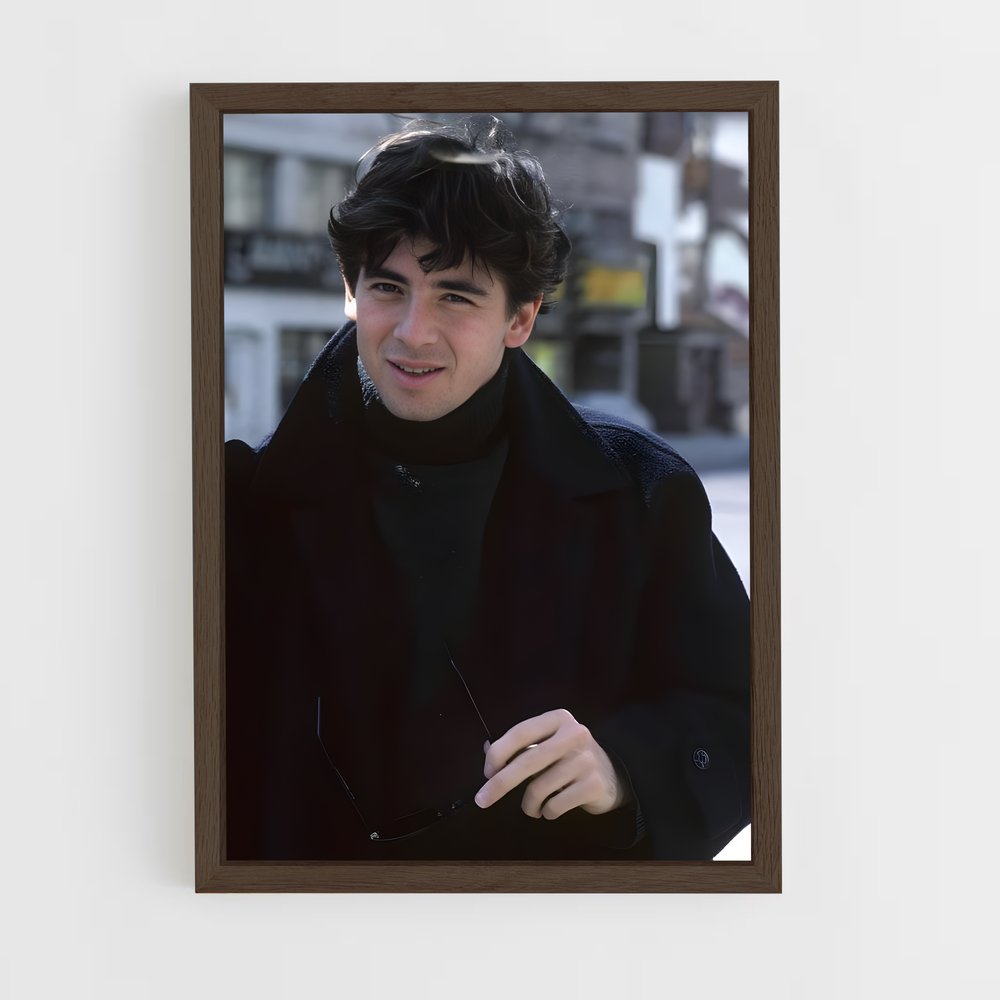 ap-patrick bruel-8 cadre Bois foncé