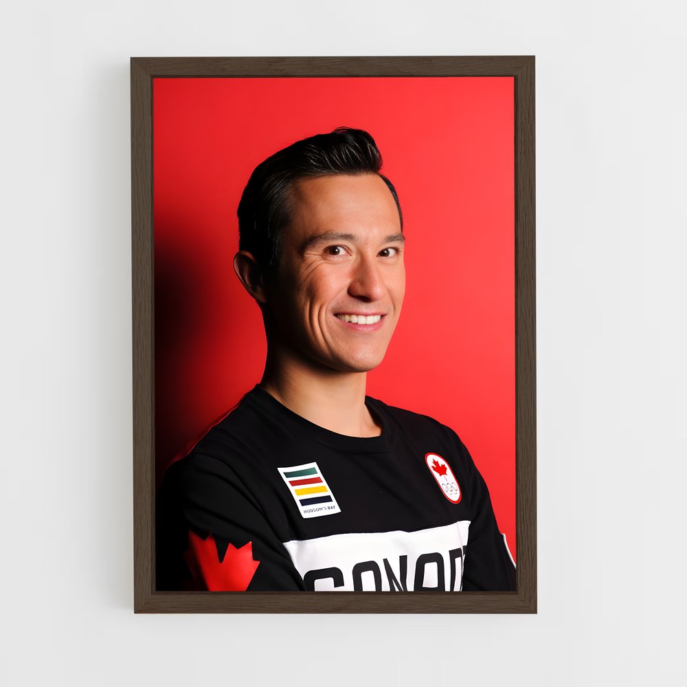 ap-patrick chan-6 cadre Bois foncé