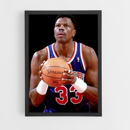 ap-patrick ewing-9 cadre Noir