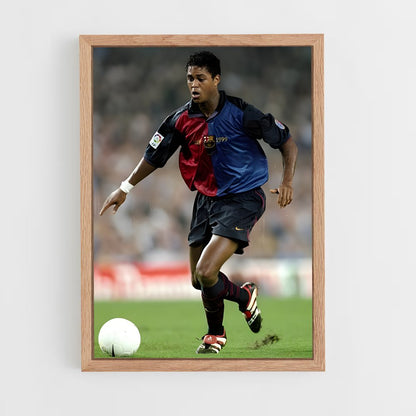 ap-patrick kluivert-10 cadre Bois clair