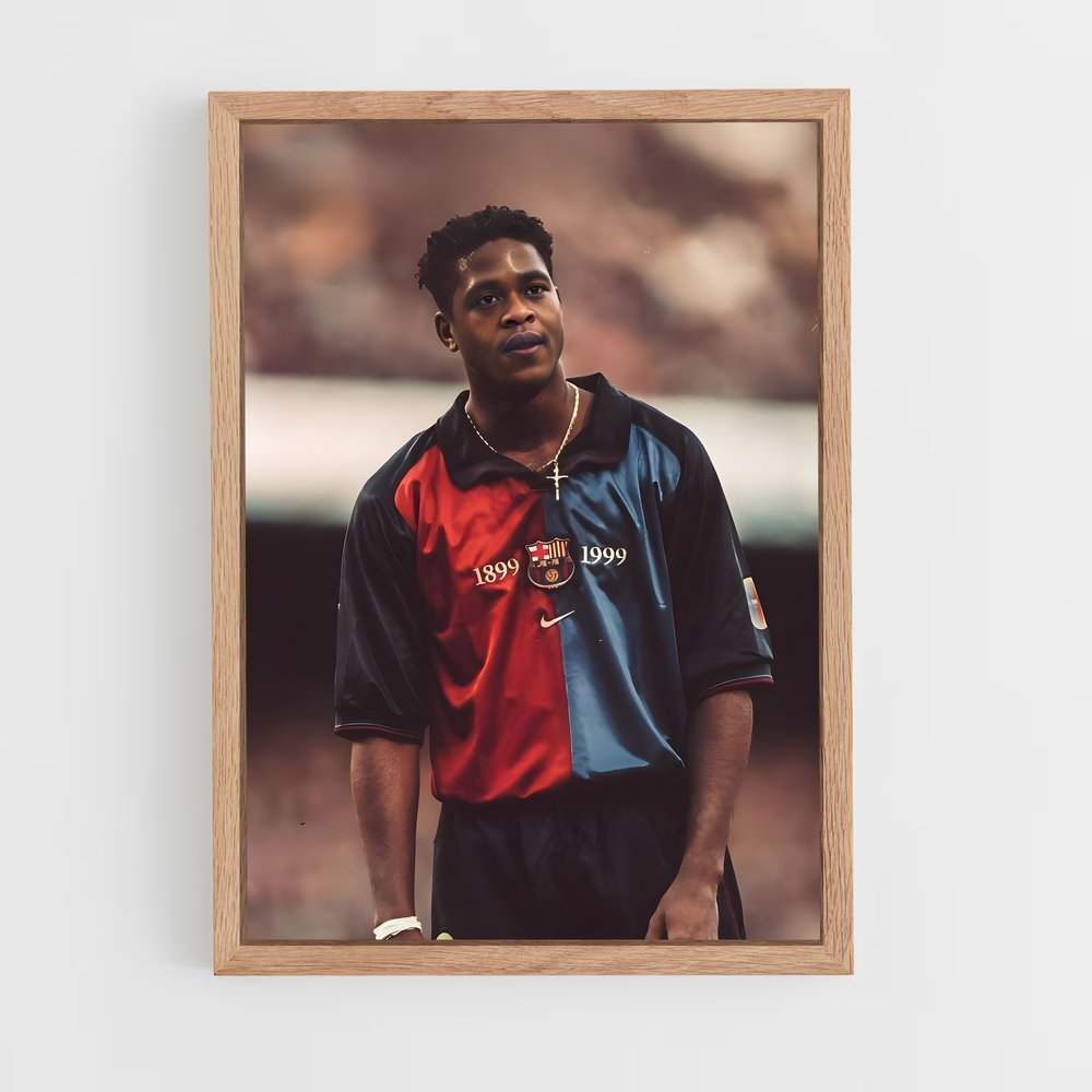 ap-patrick kluivert-4 cadre Bois clair
