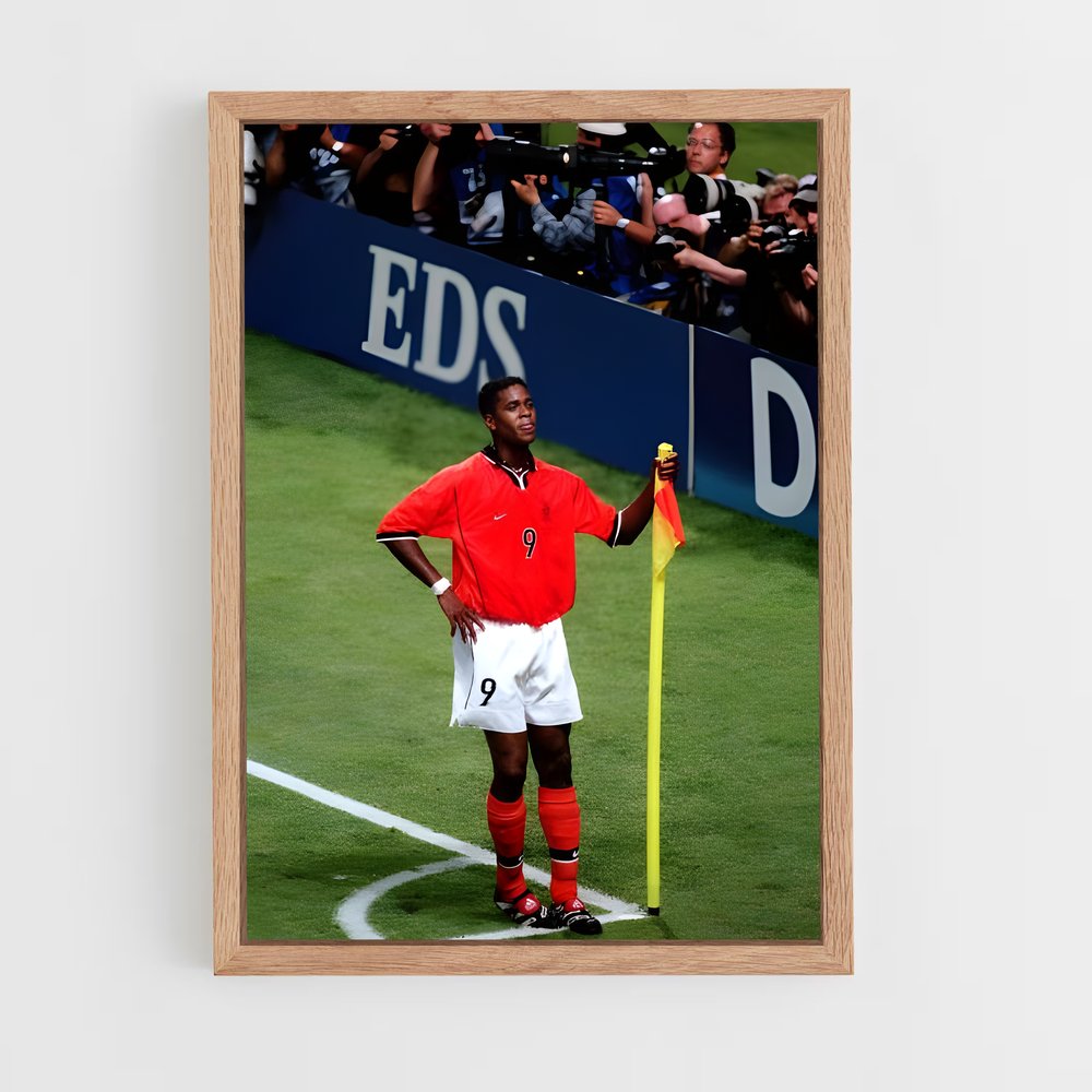 ap-patrick kluivert-9 cadre Bois clair