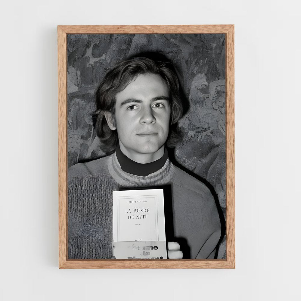 ap-patrick modiano-1 cadre Bois clair