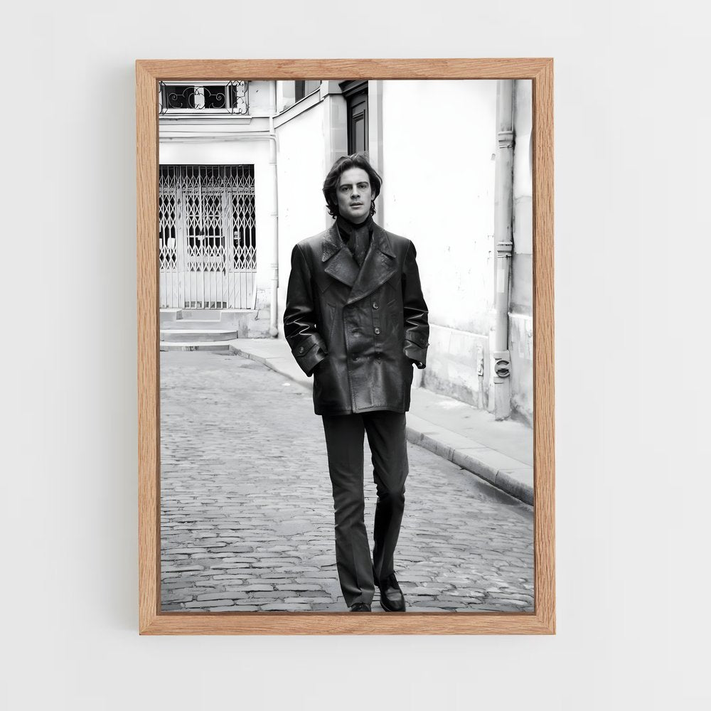ap-patrick modiano-3 cadre Bois clair