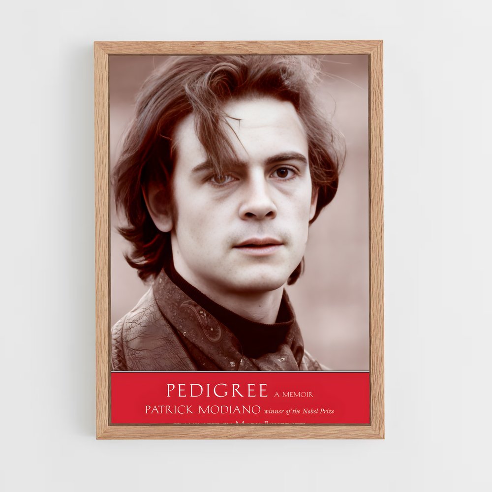 ap-patrick modiano-6 cadre Bois clair