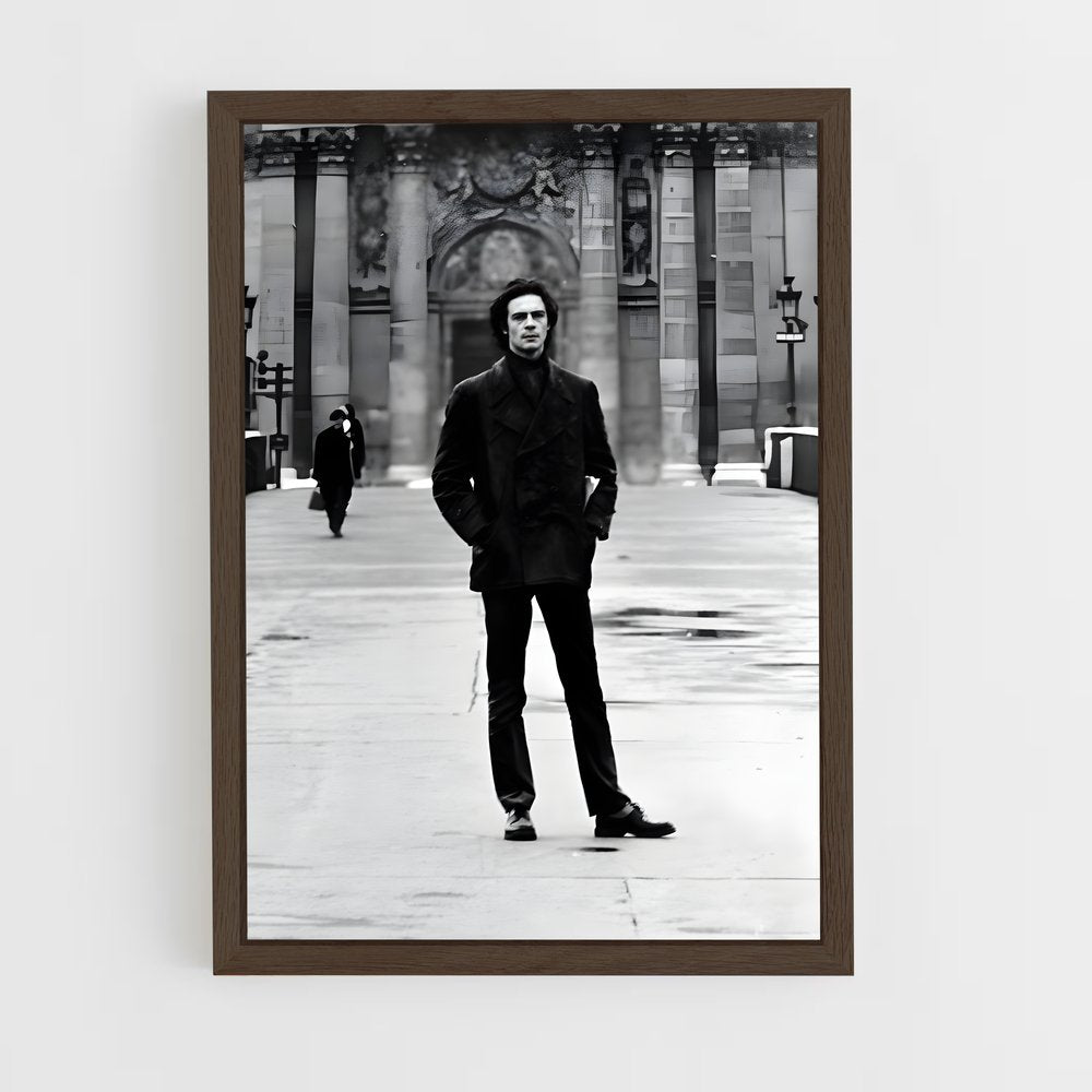 ap-patrick modiano-7 cadre Bois foncé