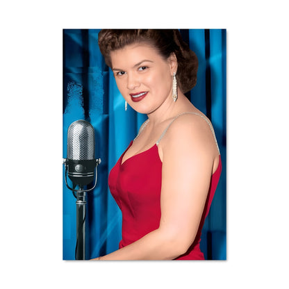 Poster Lady in Red