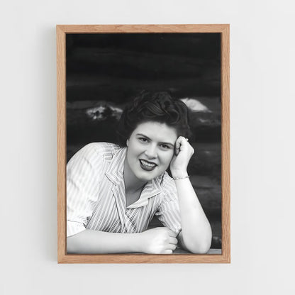 ap-patsy cline-2 cadre Bois clair