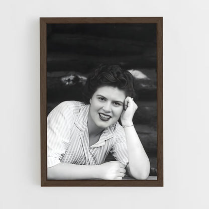 ap-patsy cline-2 cadre Bois foncé
