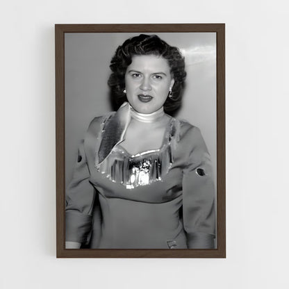 ap-patsy cline-3 cadre Bois foncé