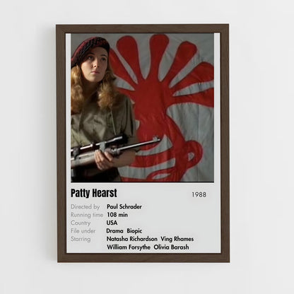ap-patty hearst-2 cadre Bois foncé