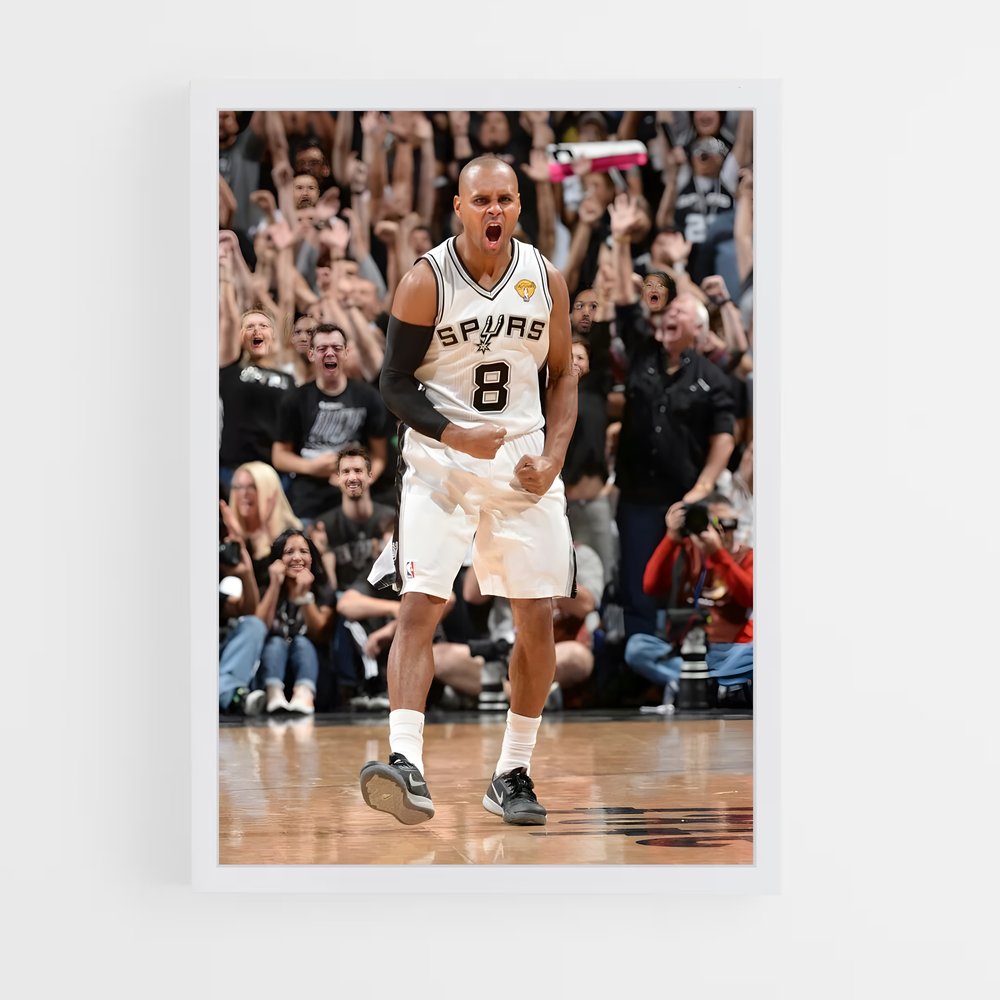 ap-patty mills-4 cadre Blanc