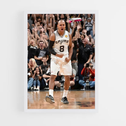 ap-patty mills-4 cadre Blanc