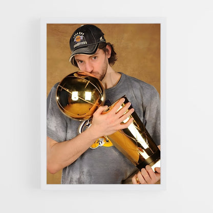 ap-pau gasol-10 cadre Blanc