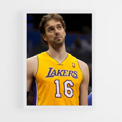 ap-pau gasol-8 cadre Blanc
