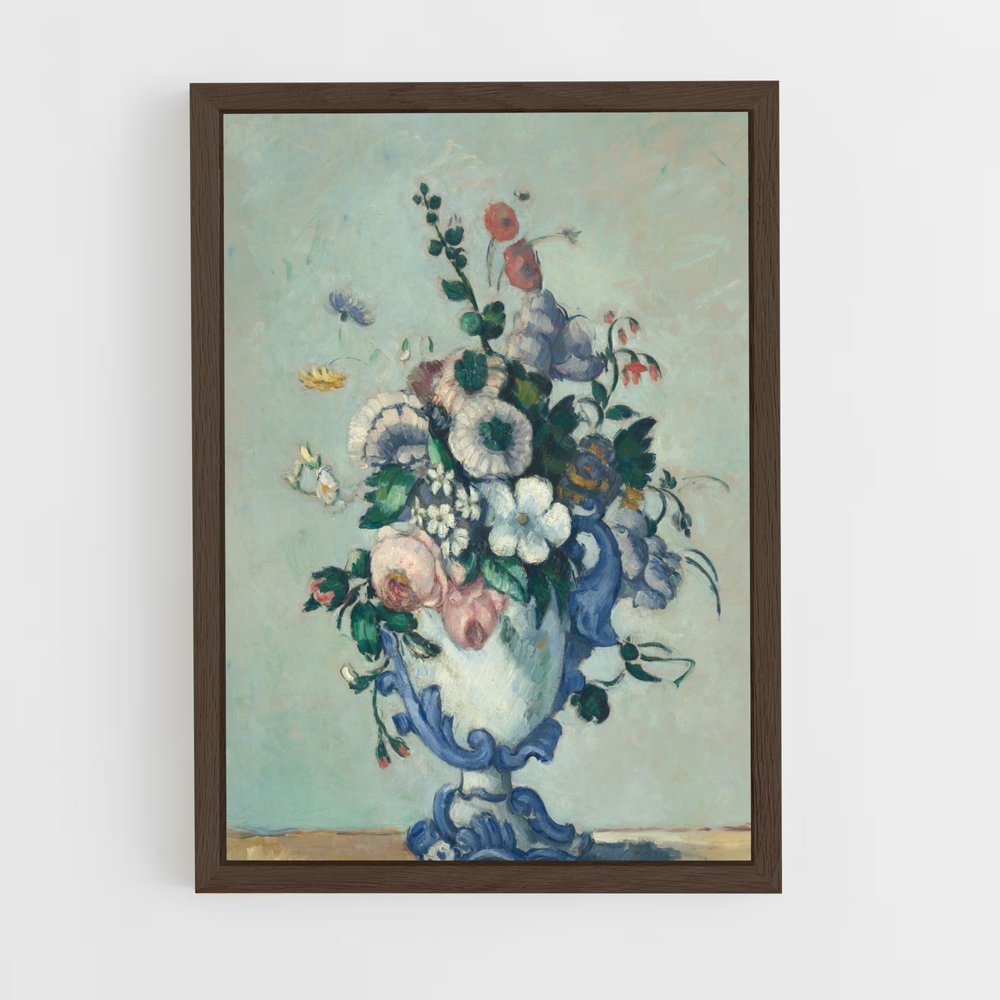 ap-paul cezanne-2 cadre Bois foncé