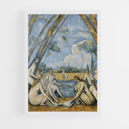 ap-paul cezanne-3 cadre Blanc
