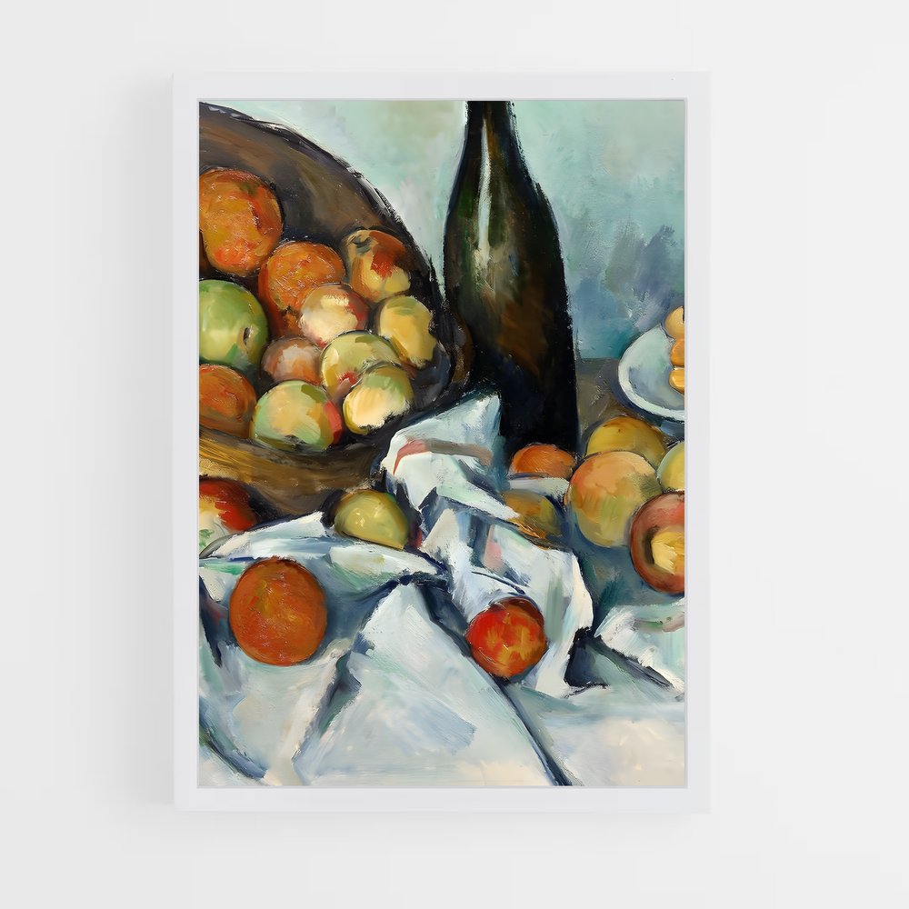 ap-paul cezanne-4 cadre Blanc