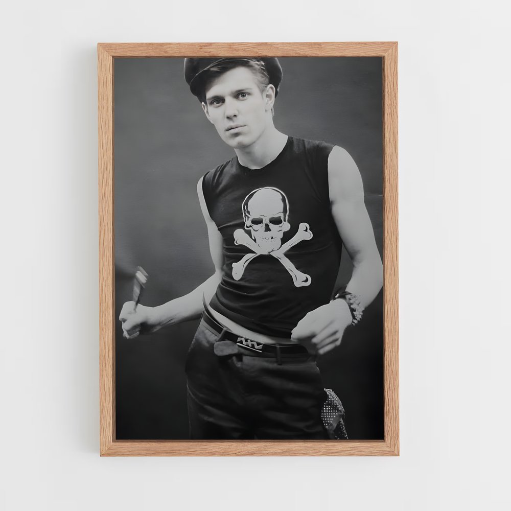 ap-paul simonon-1 cadre Bois clair