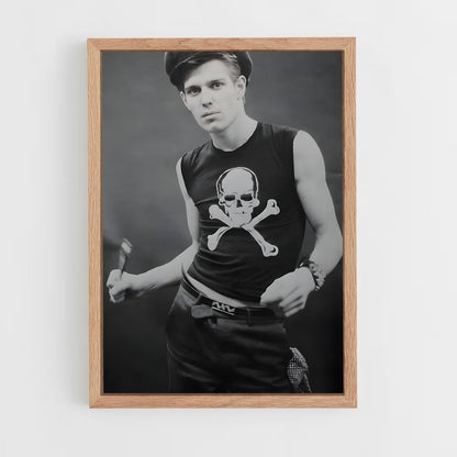 ap-paul simonon-1 cadre Bois clair