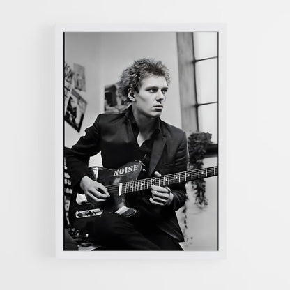 ap-paul simonon-3 cadre Blanc