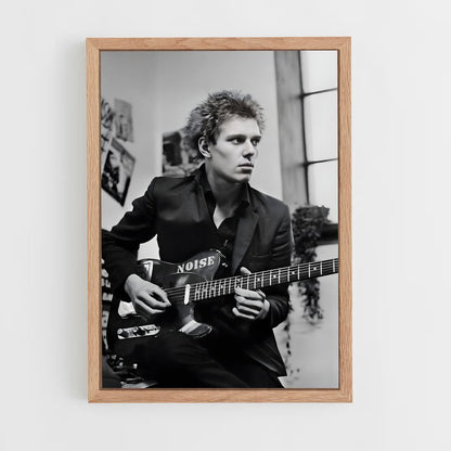 ap-paul simonon-3 cadre Bois clair