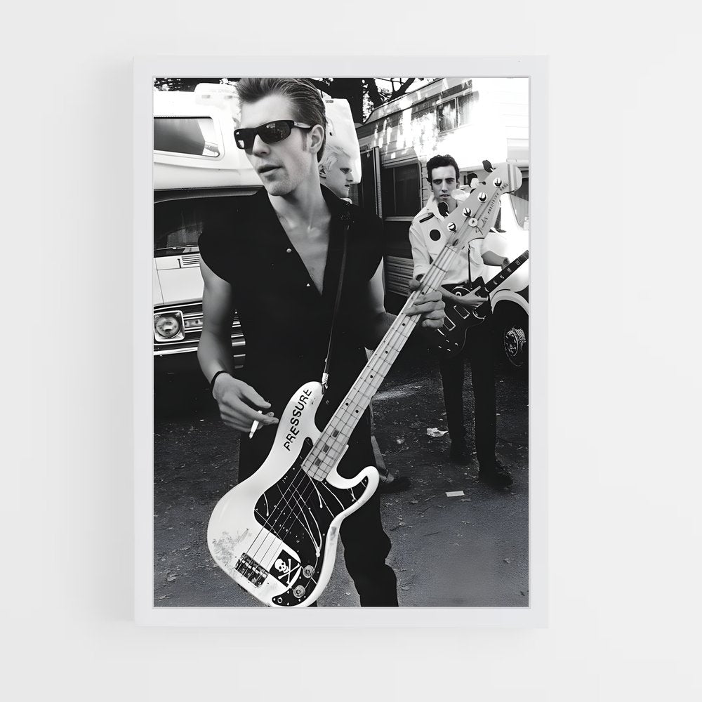 ap-paul simonon-5 cadre Blanc