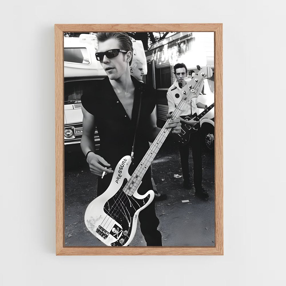 ap-paul simonon-5 cadre Bois clair