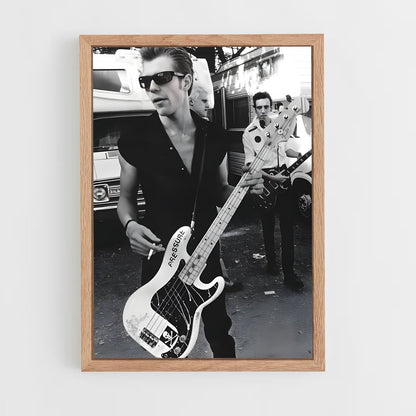 ap-paul simonon-5 cadre Bois clair