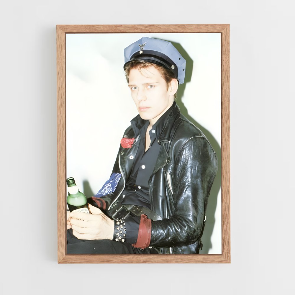 ap-paul simonon-7 cadre Bois clair