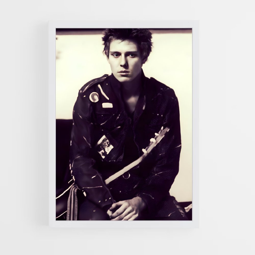 ap-paul simonon-8 cadre Blanc
