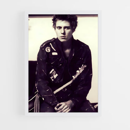 ap-paul simonon-8 cadre Blanc
