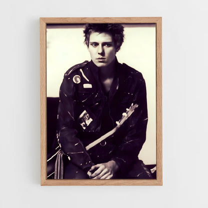 ap-paul simonon-8 cadre Bois clair