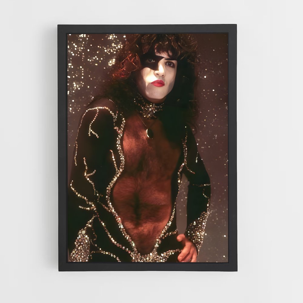 ap-paul stanley-4 cadre Noir