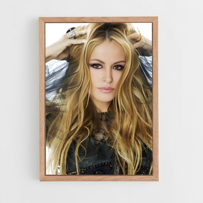 ap-paulina rubio-1 cadre Bois clair