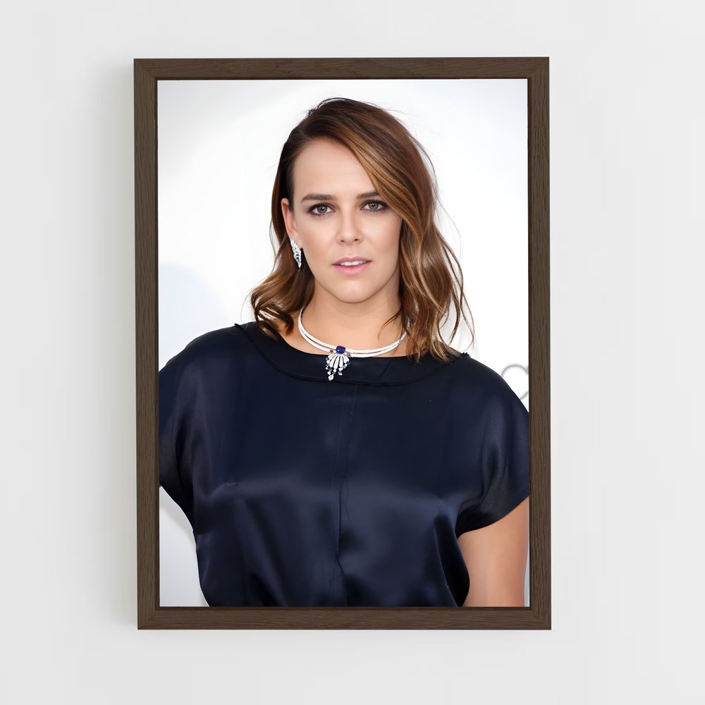 ap-pauline ducruet-4 cadre Bois foncé