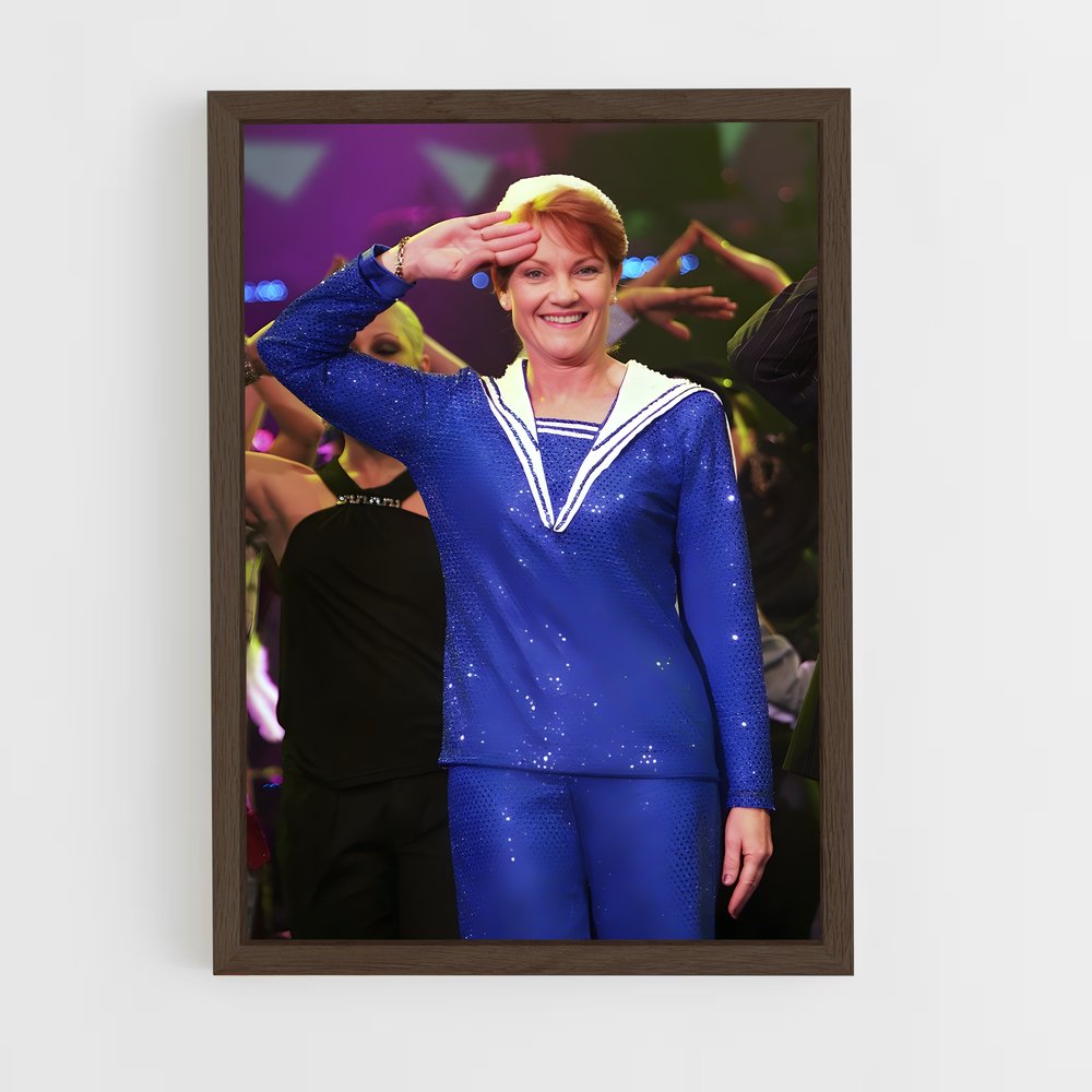 ap-pauline hanson-1 cadre Bois foncé