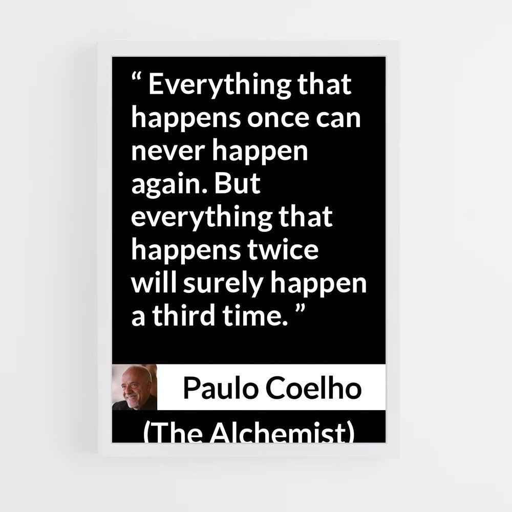 ap-paulo coelho-3 cadre Blanc