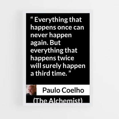 ap-paulo coelho-3 cadre Blanc