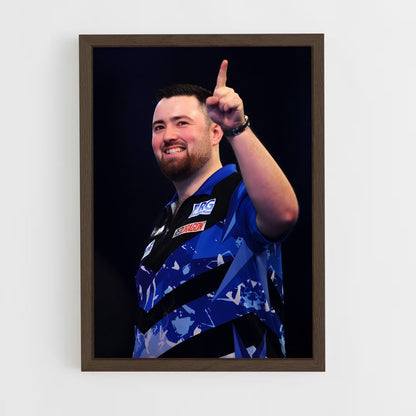 ap-pdc world championship-1 cadre Bois foncé