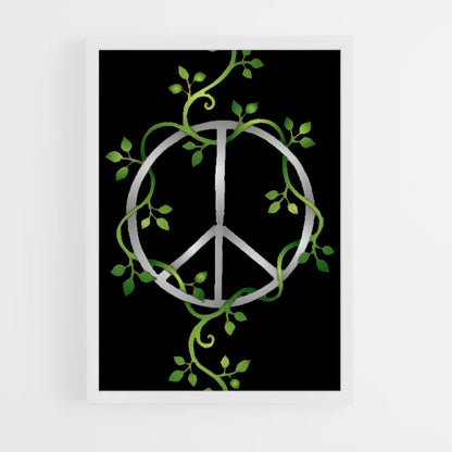 ap-peace symbol-1 cadre Blanc