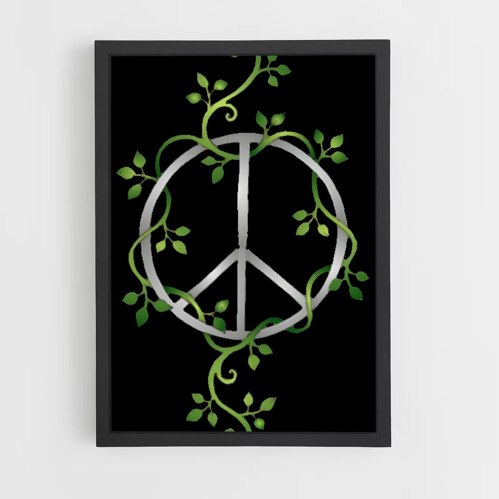 ap-peace symbol-1 cadre Noir