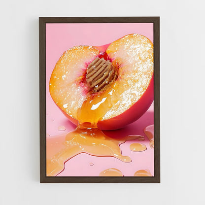 ap-peach-1 cadre Bois foncé