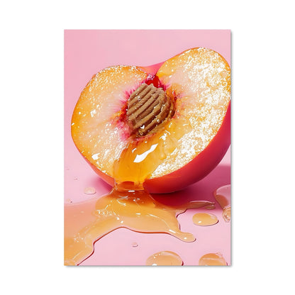 Poster Pêche Épicée