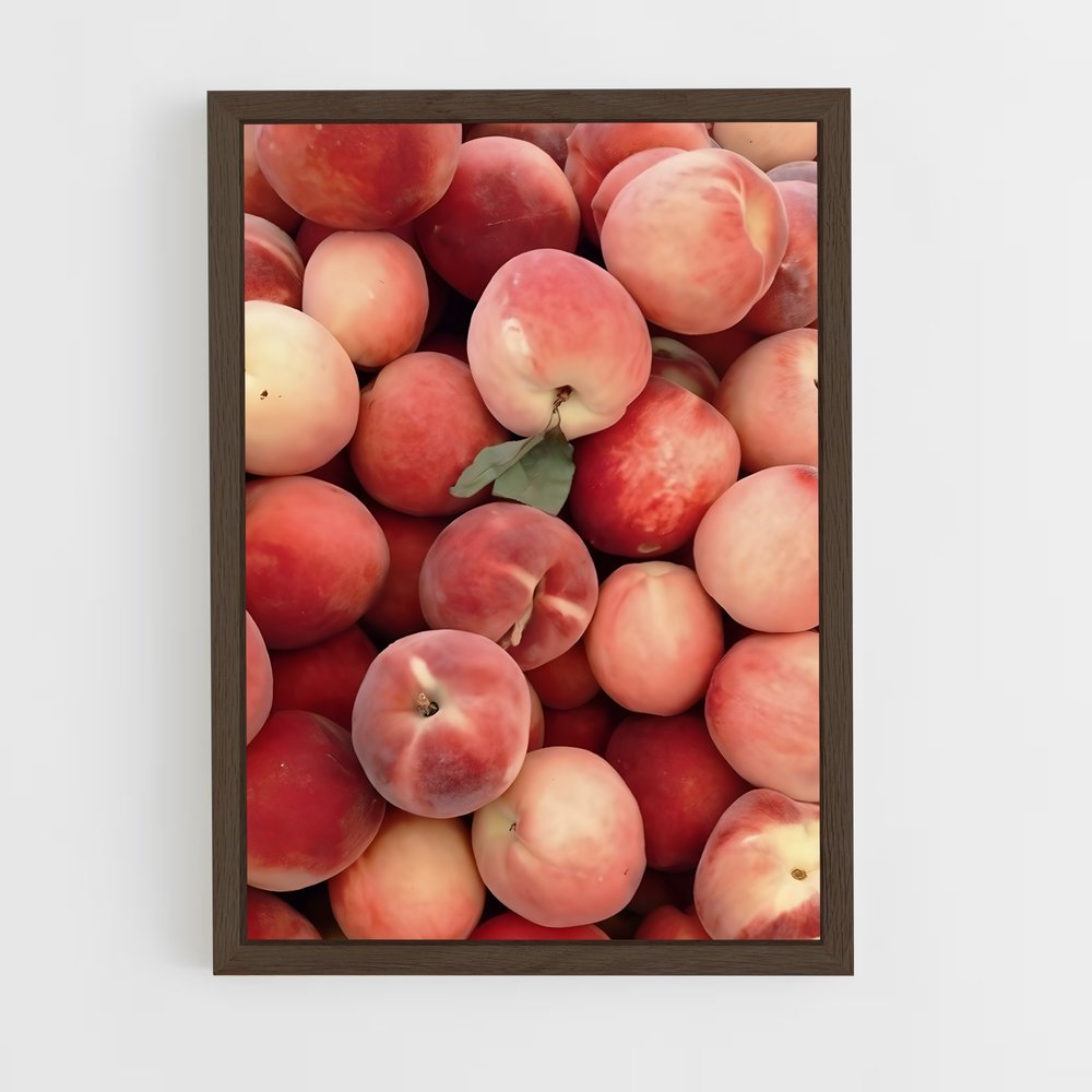 ap-peach-6 cadre Bois foncé