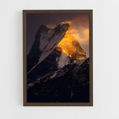 ap-peak-12 cadre Bois foncé