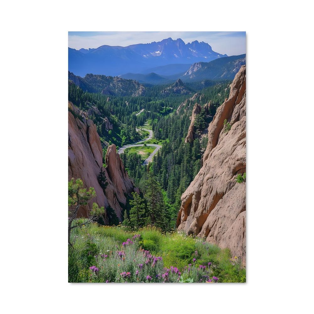 Poster Vallée Éclatante