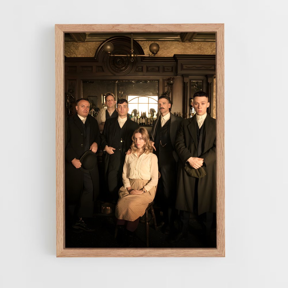 ap-peaky blinders-9 cadre Bois clair